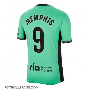 Atletico Madrid Memphis Depay #9 Replika Tredje Tröja 2023-24 Kortärmad